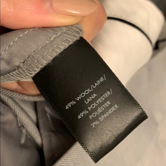 [NEW] Ann Taylor Grey Devin Pants Petite Size 8 - Picture 4 of 5